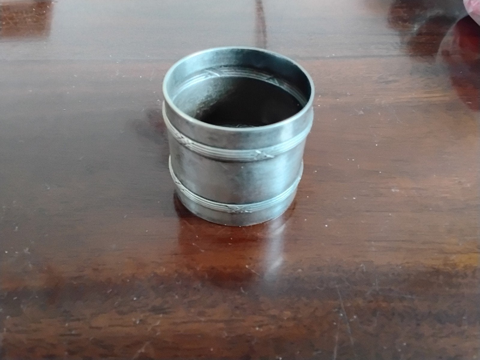 antieke servet ring gemerkt, Antiek en Kunst, Ophalen of Verzenden