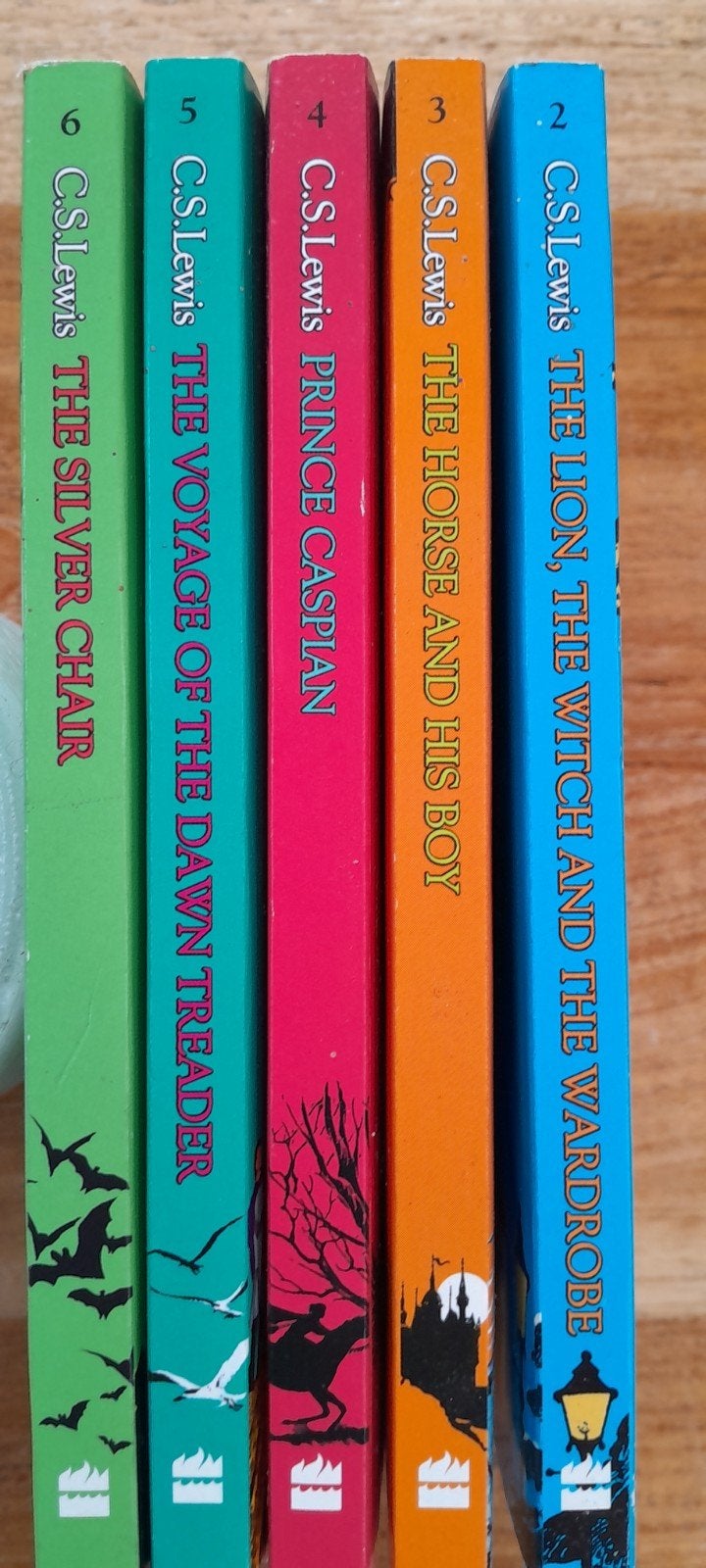 De Kronieken van Narnia - C.S. Lewis (5 boeken), Boeken, Ophalen of Verzenden, Zo goed als nieuw, C.S. Lewis