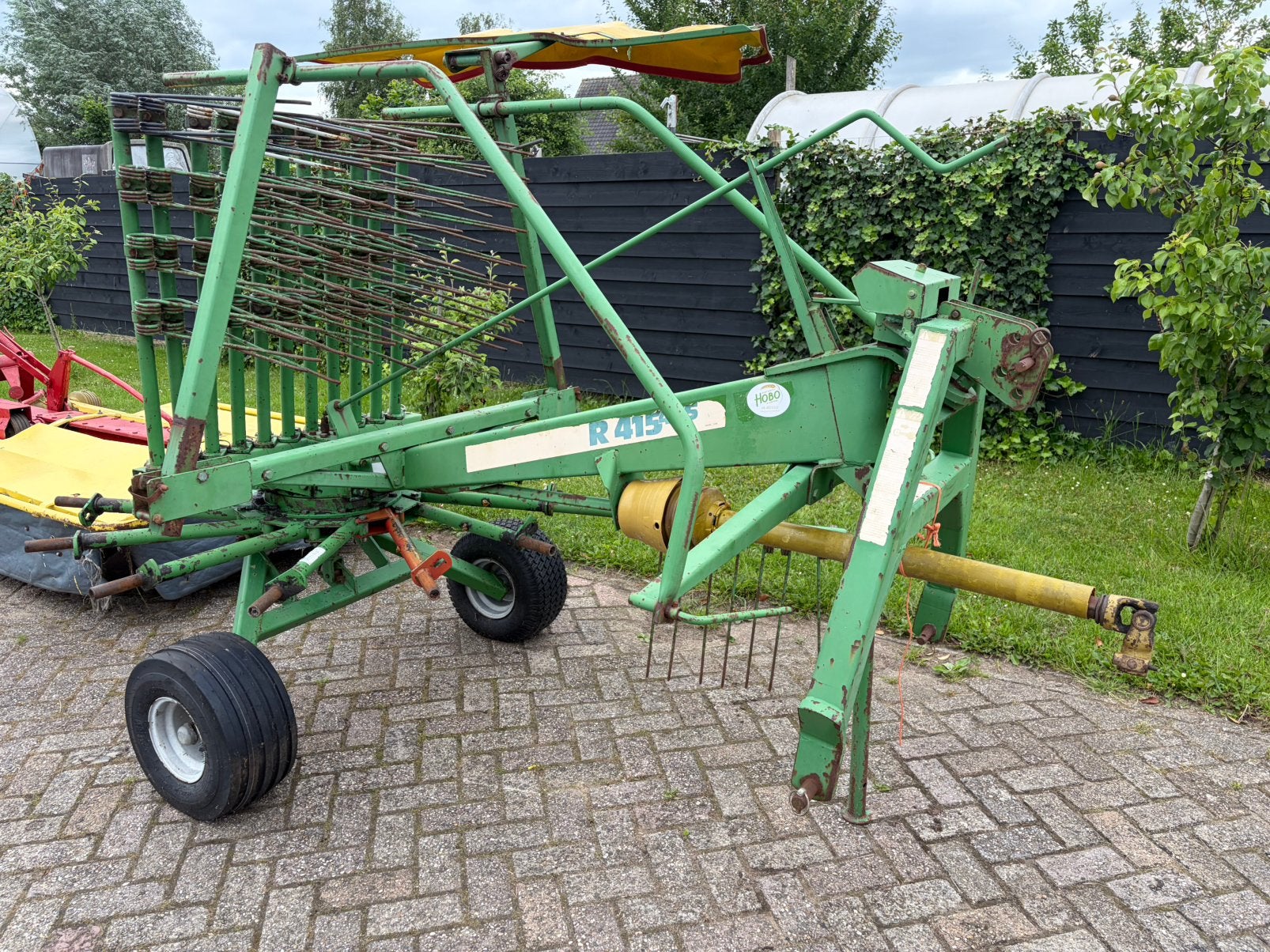 Stoll R415 4ds hark, Ophalen, Weidebouw