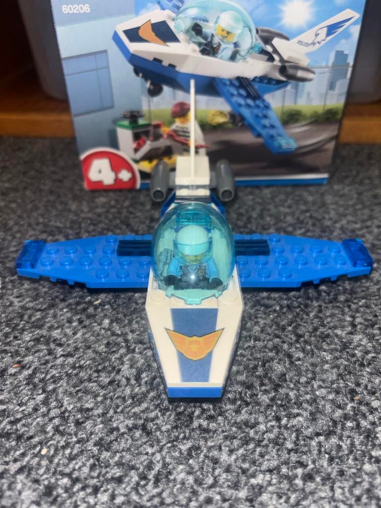 Lego City Politie Vliegtuig 60206, City, Lego, Ophalen of Verzenden, Zo goed als nieuw