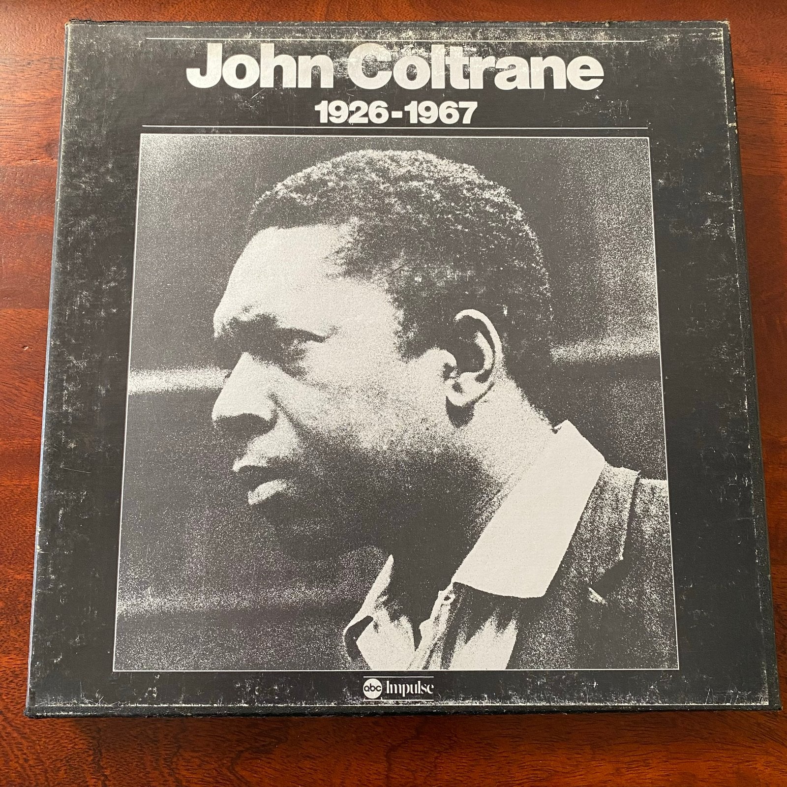 7xLP John Coltrane Impulse Boxset, Boxset, Gebruikt, Verzenden, 12 inch