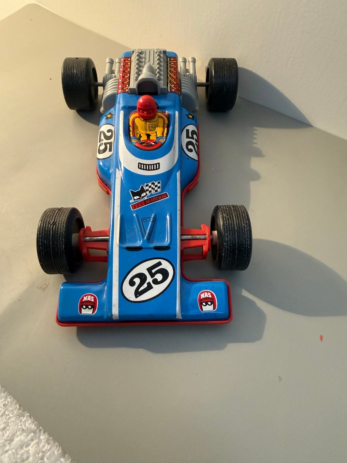 Vintage Joustra Formule 1 Raceauto #25 - Jaren '70 Frankrijk, Ophalen of Verzenden, Zo goed als nieuw