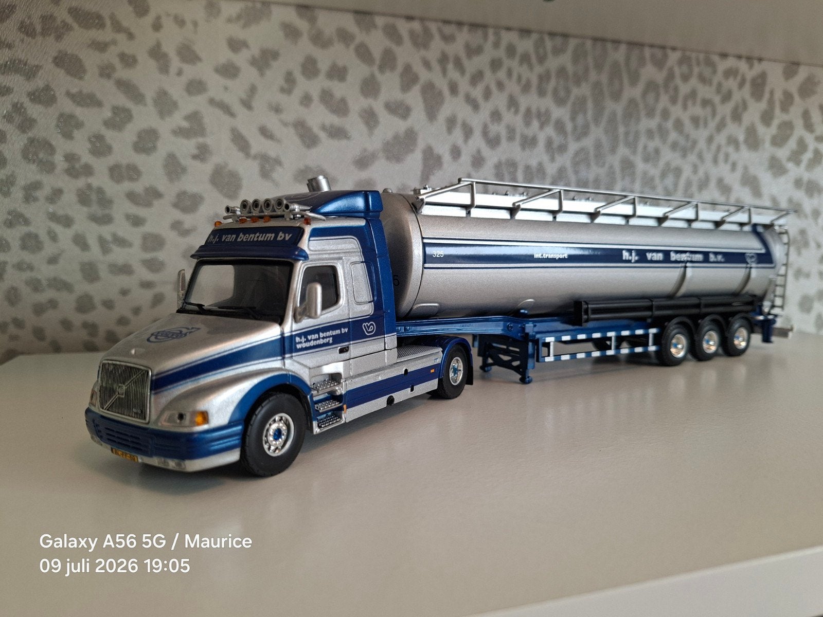 Volvo NH12 Combinatie Van Bentum Woudenberg, Hobby en Vrije tijd, Modelauto's | 1:50, Ophalen of Verzenden, Zo goed als nieuw