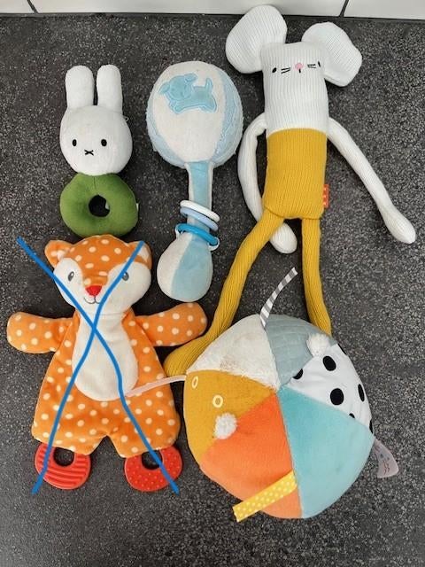 baby knuffels, Ophalen of Verzenden, Zo goed als nieuw, Overige typen