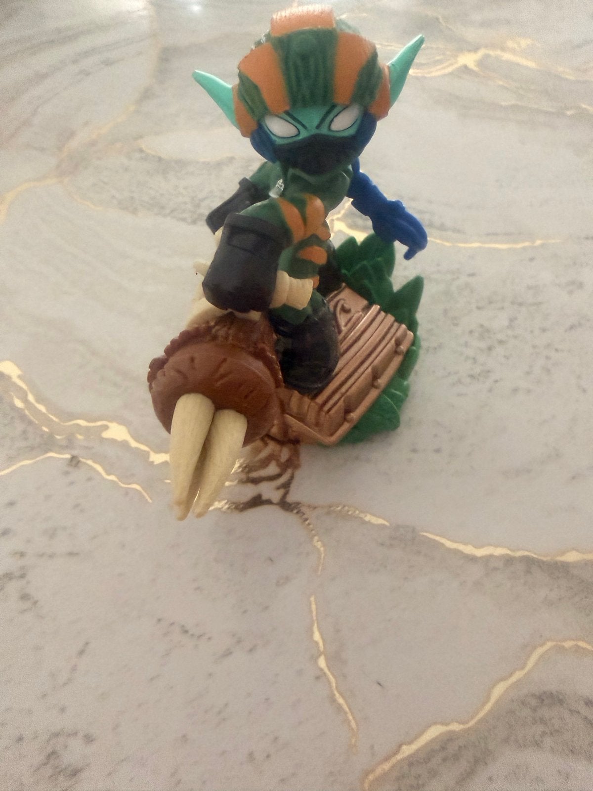 Skylanders SuperChargers Stealth Elf met voertuig, Ophalen, Gebruikt