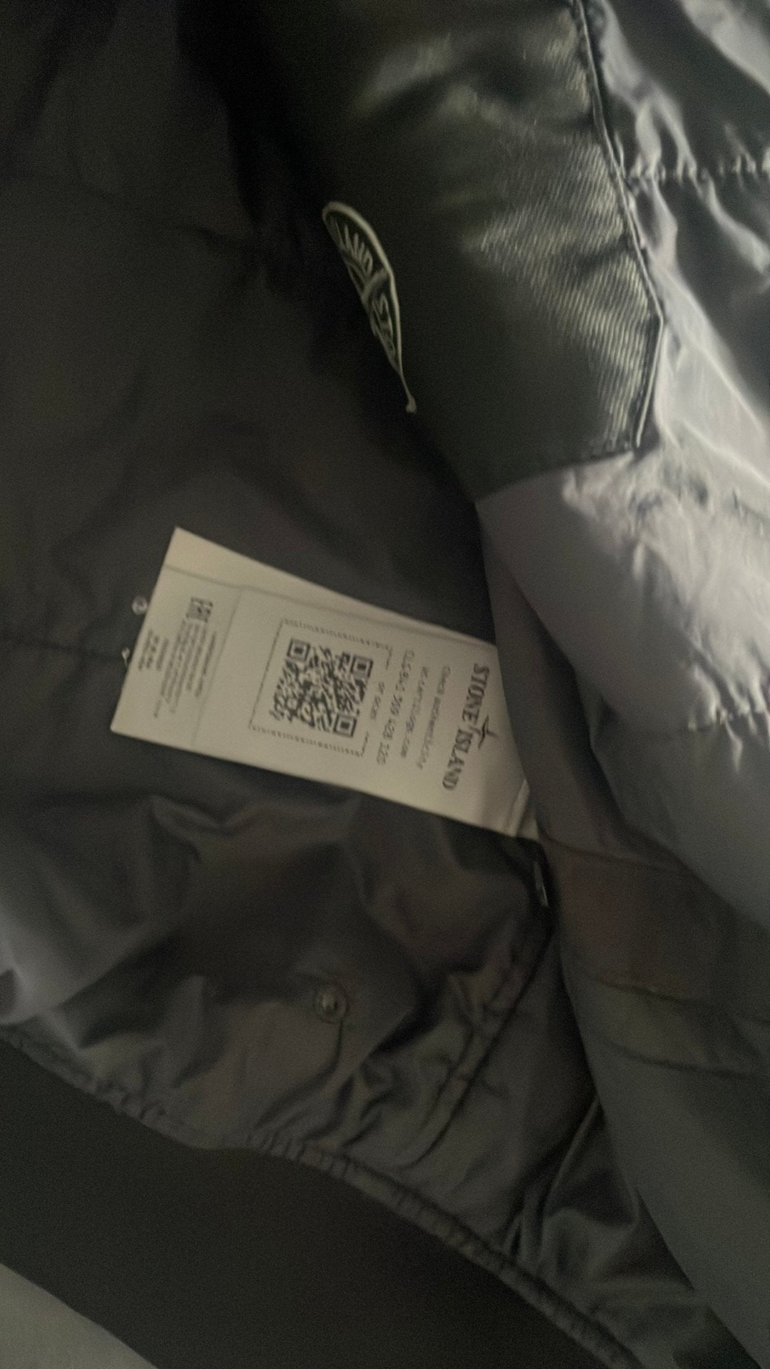 orginele stone island jas, Ophalen of Verzenden, Zo goed als nieuw, Zwart