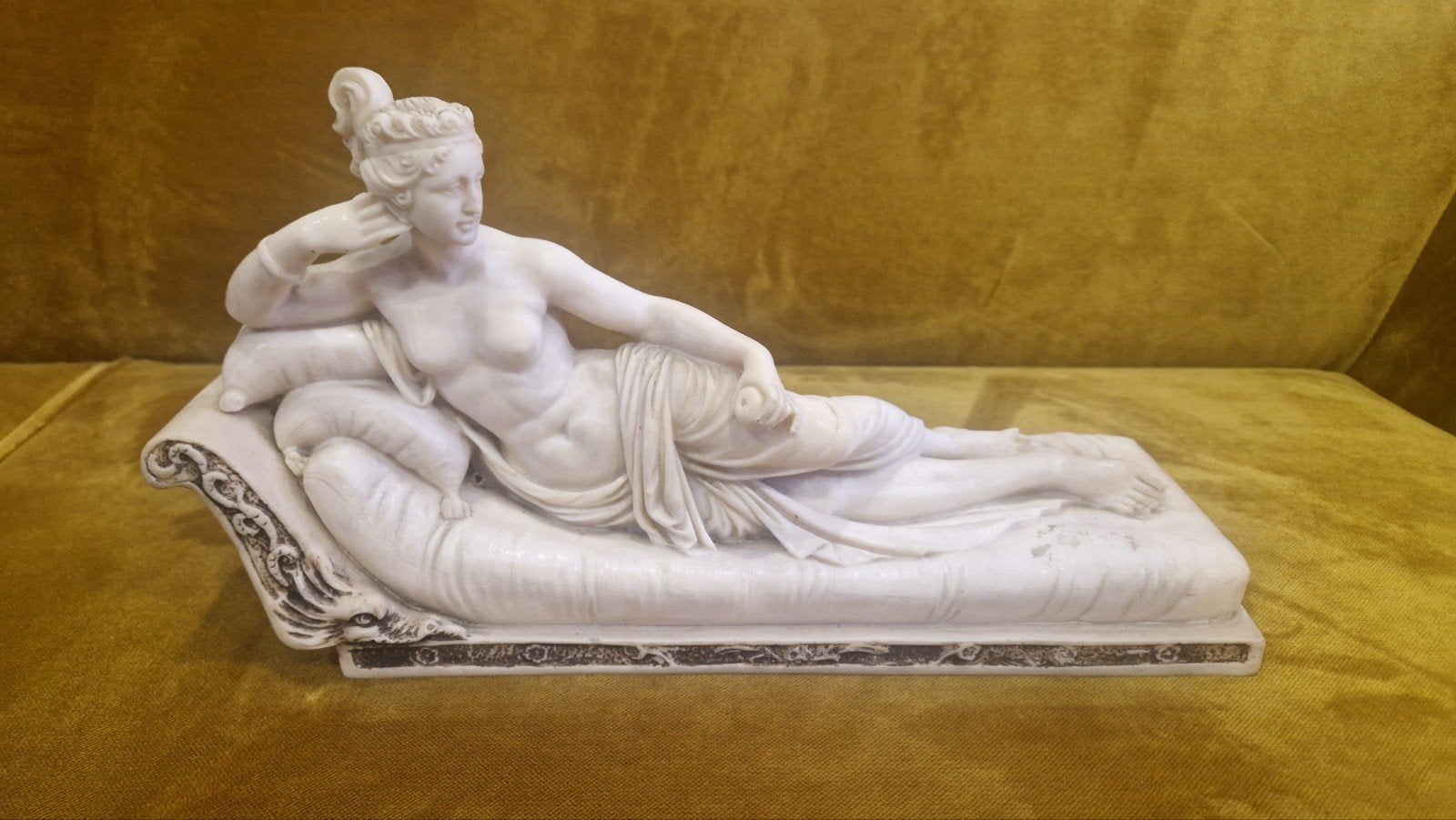 Santini Venus victrix replica - neoklassiek object, Ophalen of Verzenden, Wit, Beeld, Composieten
