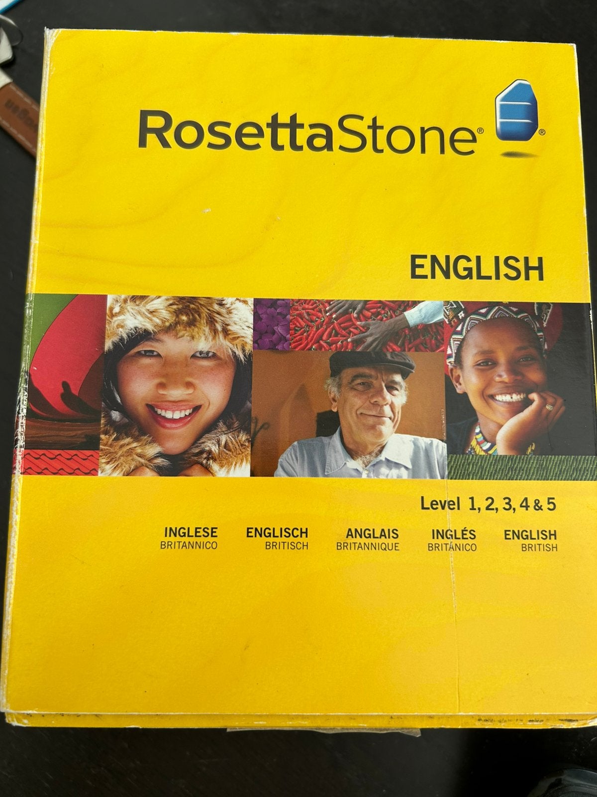 Rosetta Stone English Course level 1,2,3,4,5, Computers en Software, Ophalen of Verzenden, Gebruikt, Taalcursus, Windows