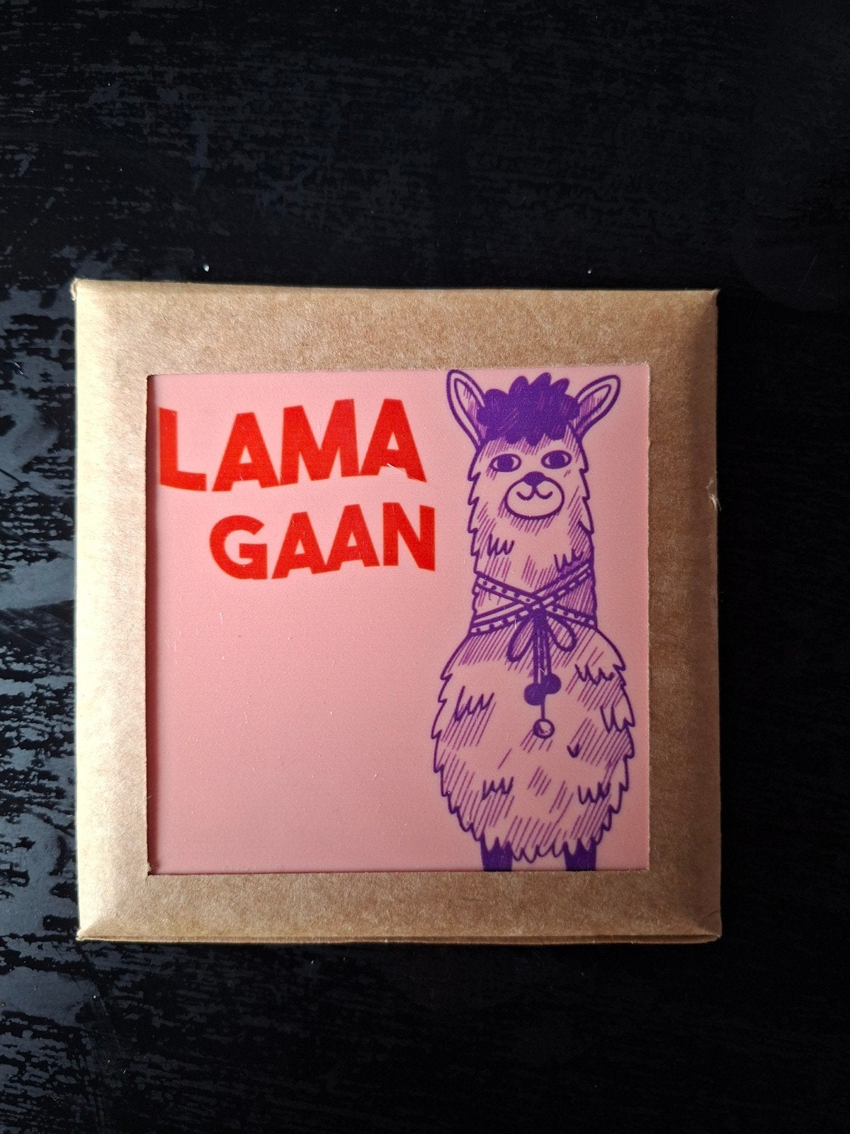 leuk tegeltje met tekst, Tegeltje, Ophalen of Verzenden, Nieuw