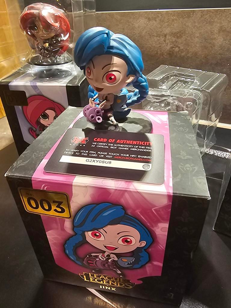 League of Legends beeldjes: Jinx, Lulu, Graves, Katarina, Verzamelen, Ophalen of Verzenden, Zo goed als nieuw