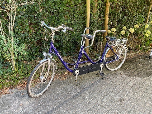 Tandem fiets, Ophalen, Minder dan 10 versnellingen, Gebruikt, Vering
