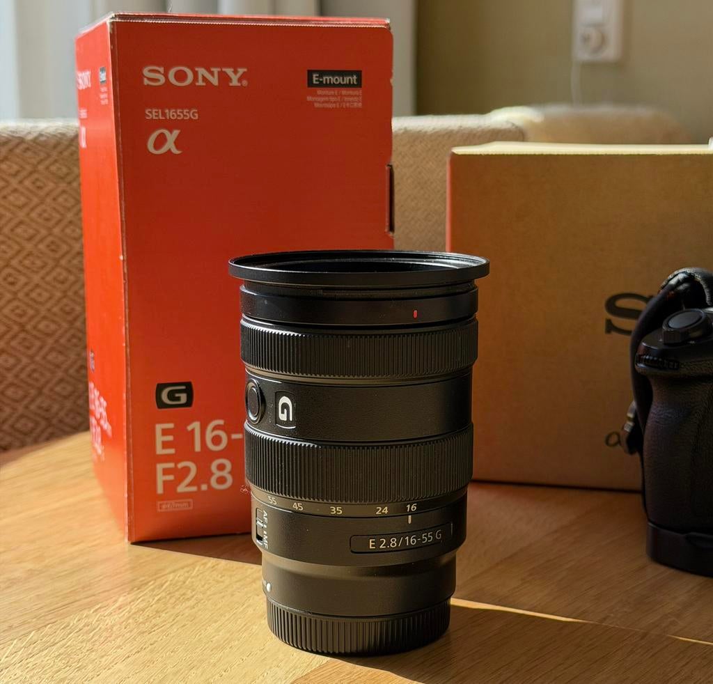 Sony 16-55 F2.8 G, Ophalen of Verzenden, Zo goed als nieuw, Groothoeklens