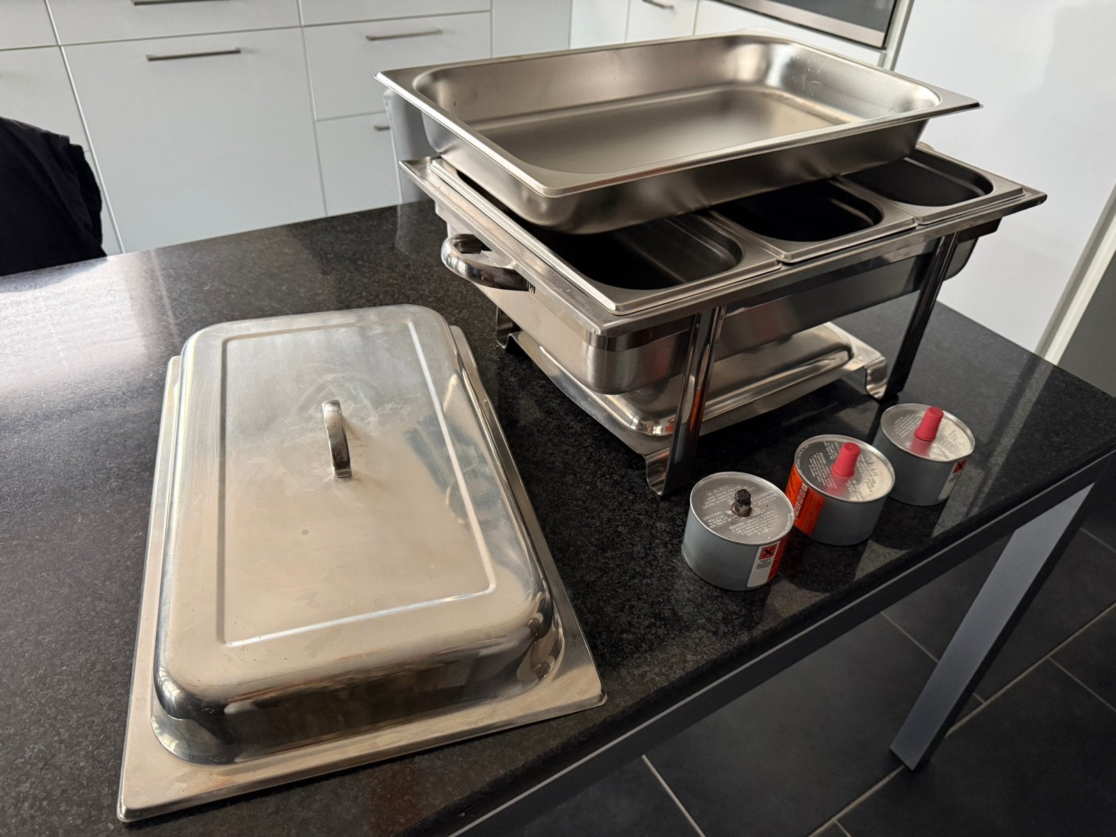 Au bain marie, Ophalen, Zo goed als nieuw, Overige typen