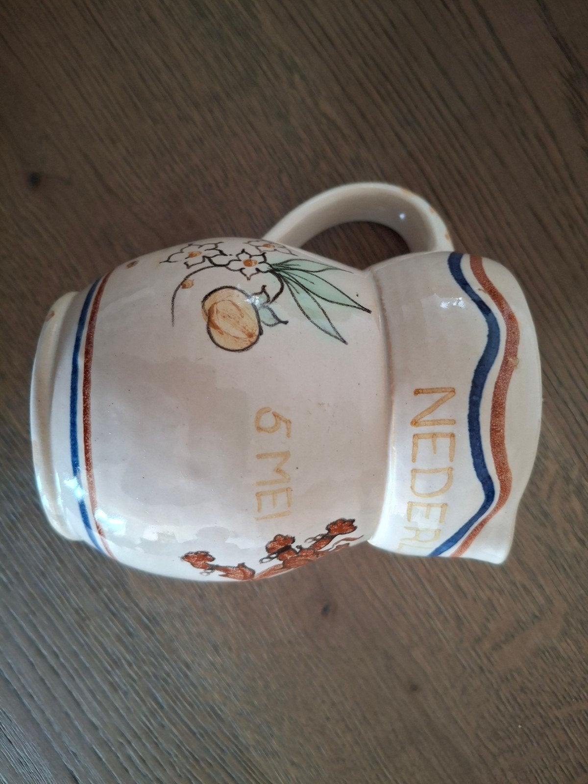 Vintage Nederlandse Bevrijdingskan 5 Mei 1945, Antiek en Kunst, Ophalen of Verzenden