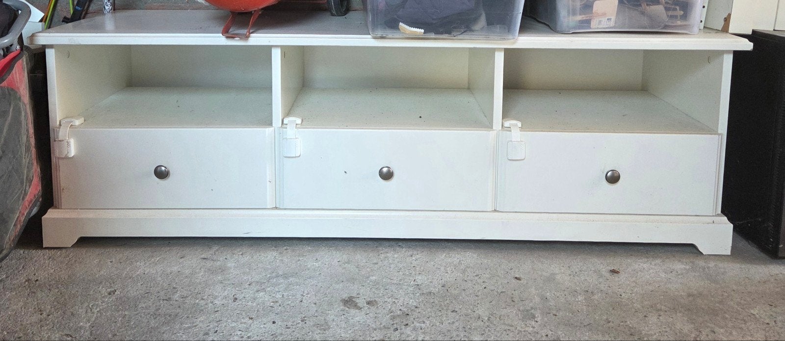 Ikea hemnes tv kast wit, Ophalen, 25 tot 50 cm, Minder dan 100 cm
