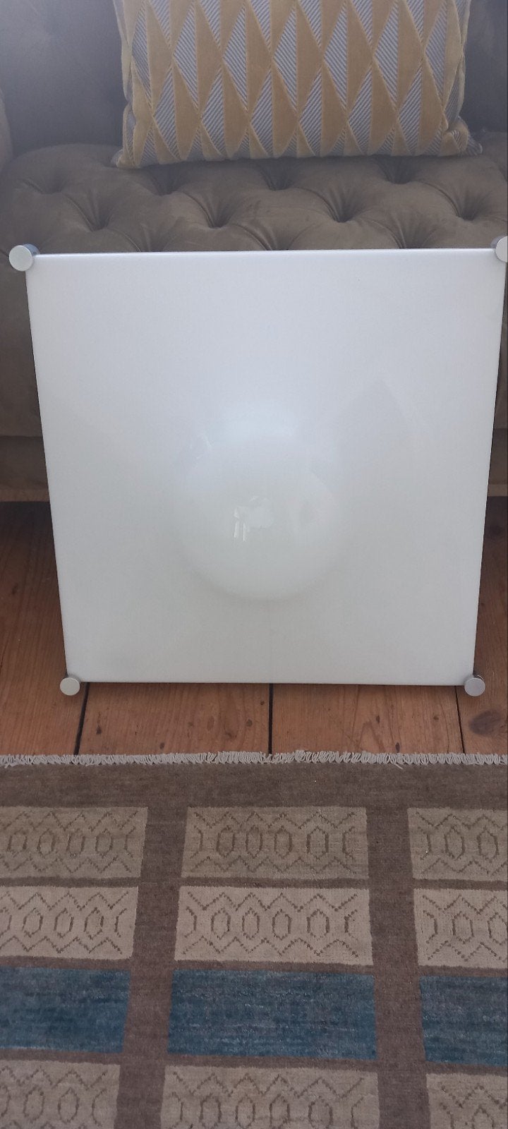 Design lamp Bolla van Elio Martinelli, 60x60, perfecte staat, Ophalen, Wit, Overige merken, Kunststof