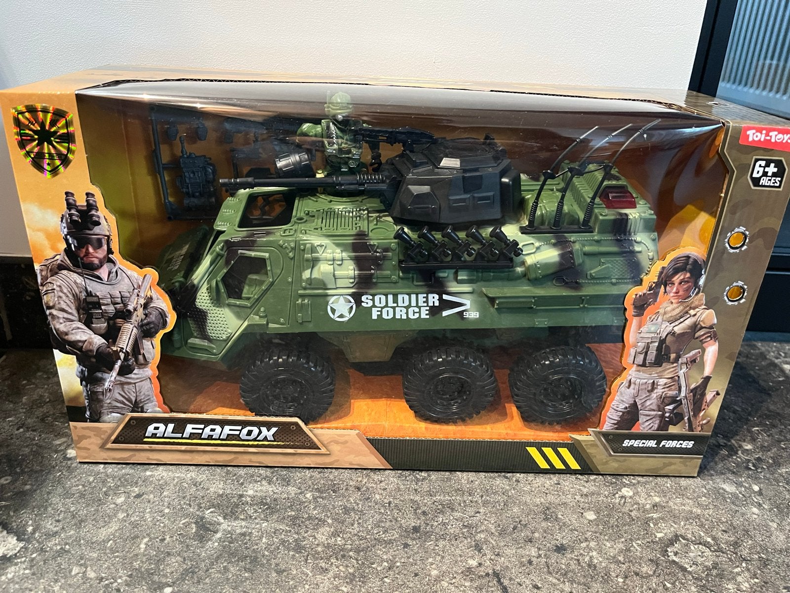 Alfafox Militaire Speelset - Nieuw in Doos, Andere modellen in overige advertenties, Nieuw, Militair, Alfafox