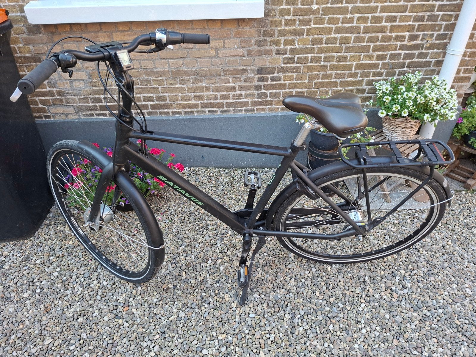 Batavus fiets met 7 versnellingen en 53 cm framehoogte, Ophalen, Velgrem, Versnellingen, Batavus