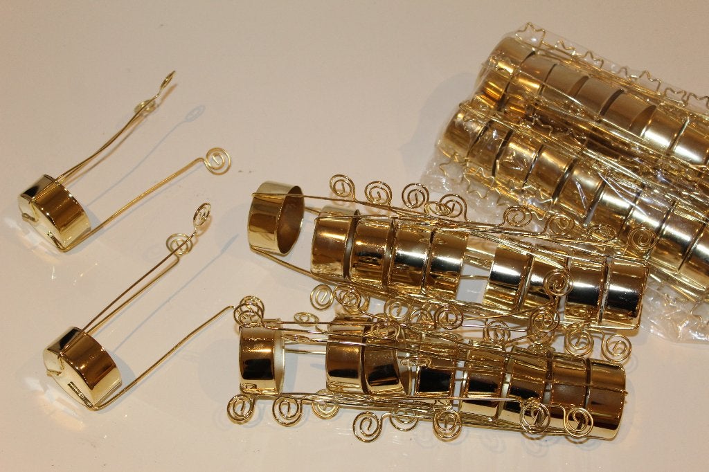 300 Gouden en Zilveren Metalen Waxinelichthouders, Meerkleurig, Waxinelichthouder, Nieuw, Ophalen of Verzenden
