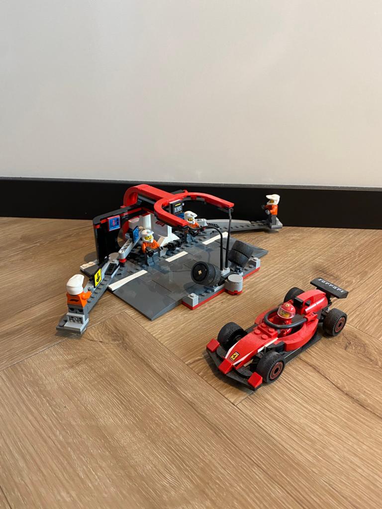 F1 LEGO, Ophalen, Zo goed als nieuw