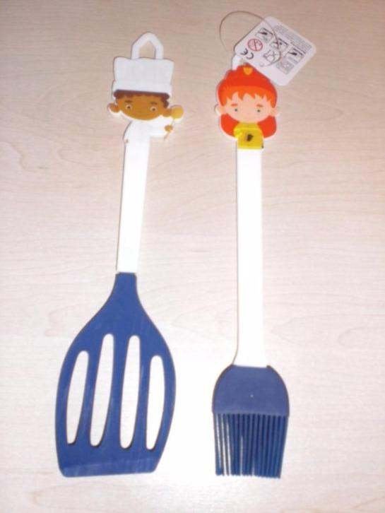 Blue band kinder kwast / spatel / kookboek / papieren cups, Ophalen of Verzenden, Nieuw