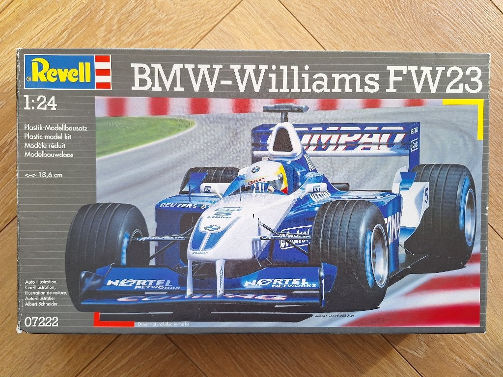 1:24 1/24 Revell BMW-Williams FW23, Gebruikt, Auto, Revell, Groter dan 1:32