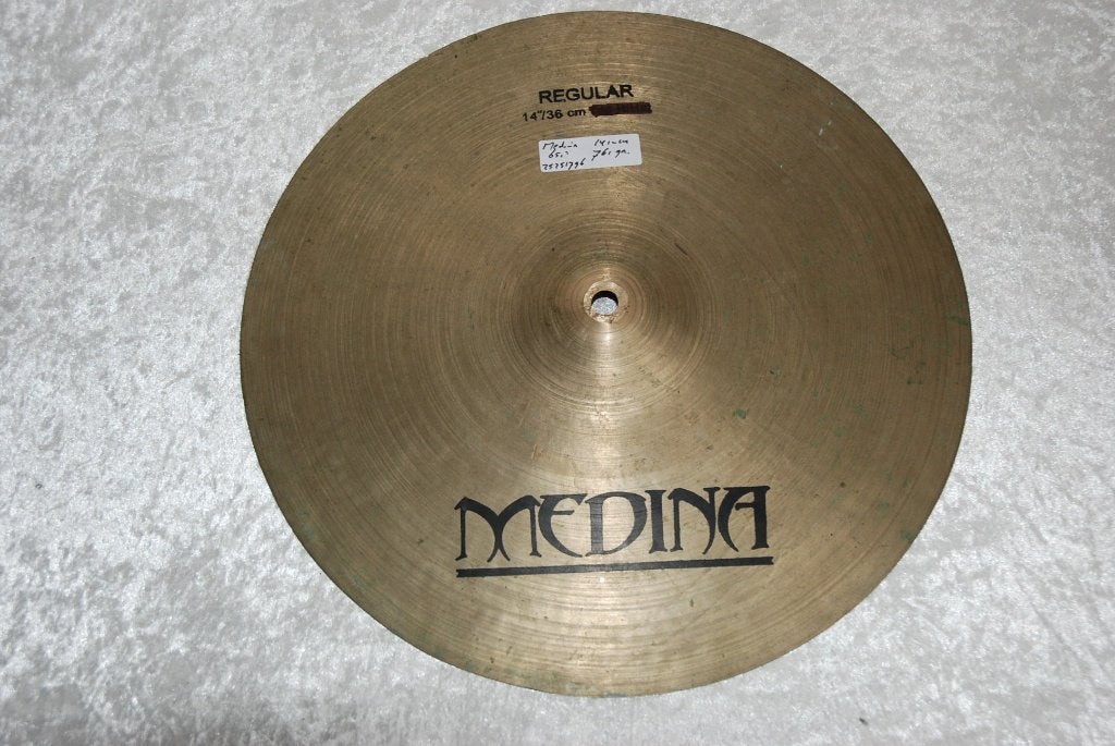 Medina Regular Crash bekken 761gr 14 inch  <25251796>, Medina, Gebruikt, ., Drums of Percussie