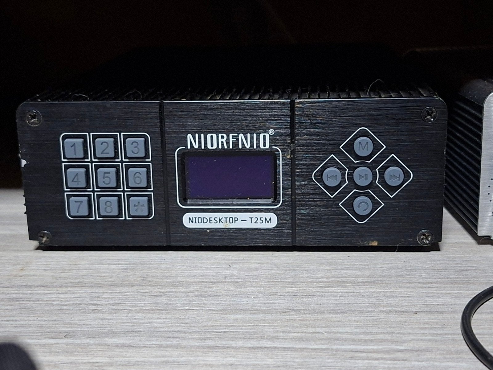 niorfnio tm25 fm zender, Telecommunicatie, Zenders en Ontvangers, Ophalen of Verzenden, Zo goed als nieuw, Zender