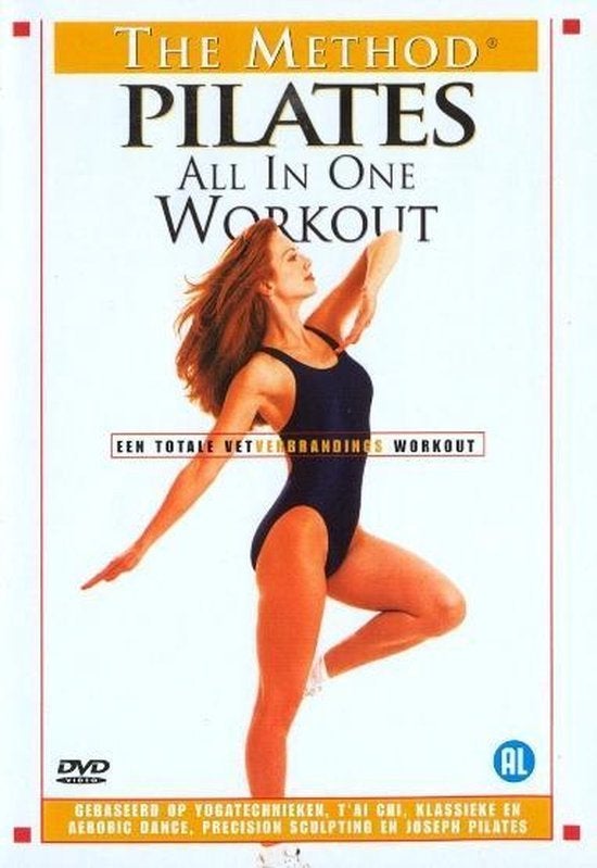 DVD Pilates all in one work out, Cursus of Instructie, Ophalen of Verzenden, Zo goed als nieuw, Yoga, fitness of dans