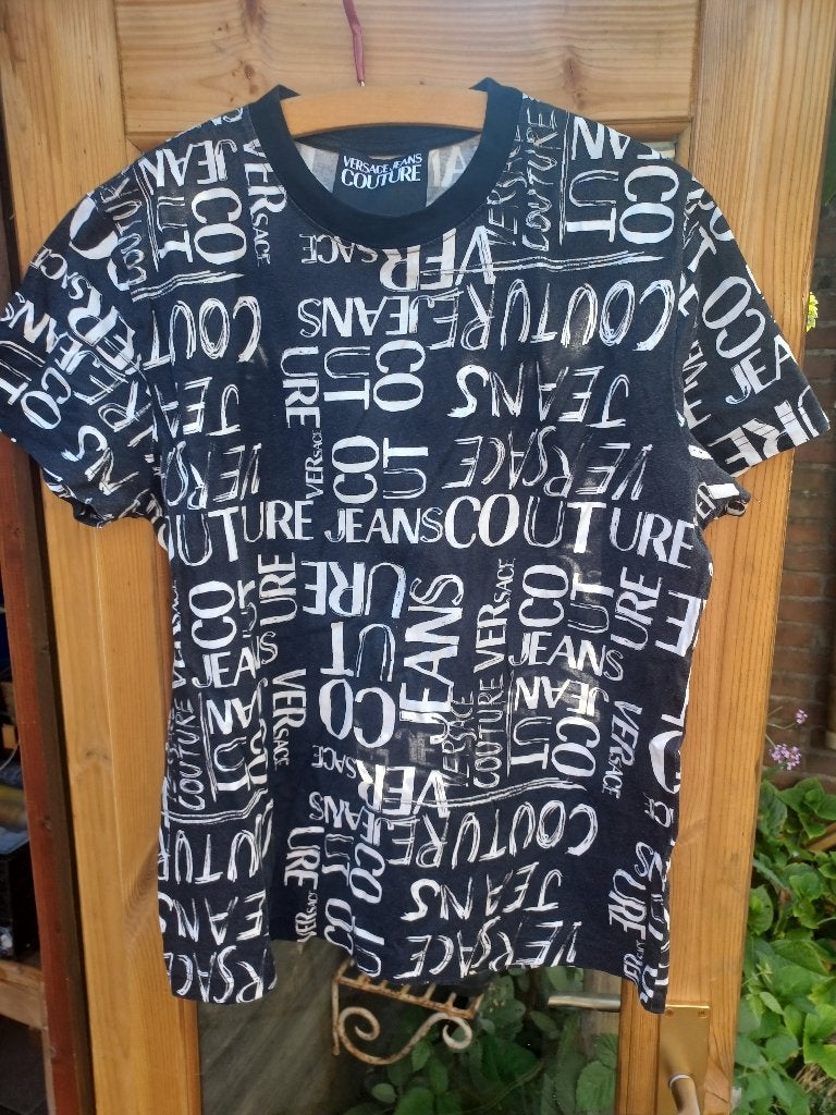 Versage t- shirt maat M, Kleding | Heren, T-shirts, Verzenden, Zo goed als nieuw, Maat 48/50 (M), Zwart