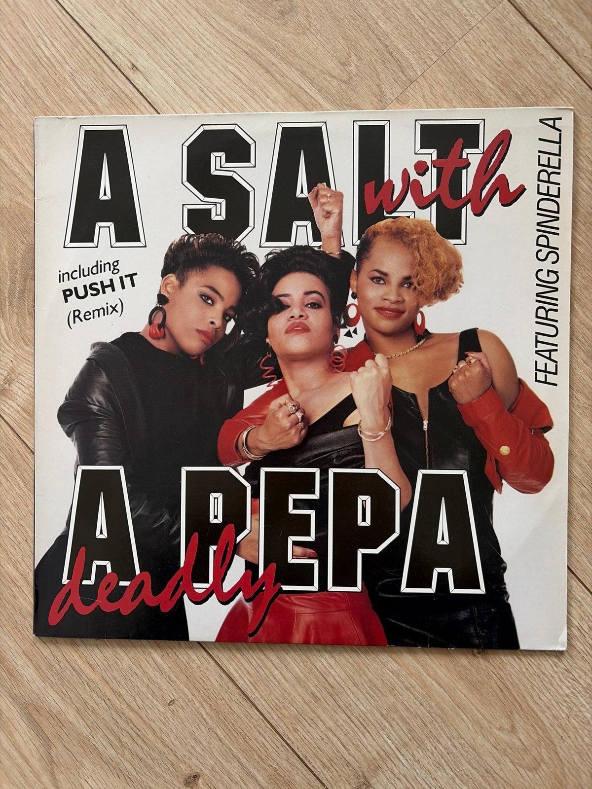 Salt-N-Pepa - A Salt With A Deadly Pepa LP (1988), LP, Gebruikt, Ophalen of Verzenden, 12 inch