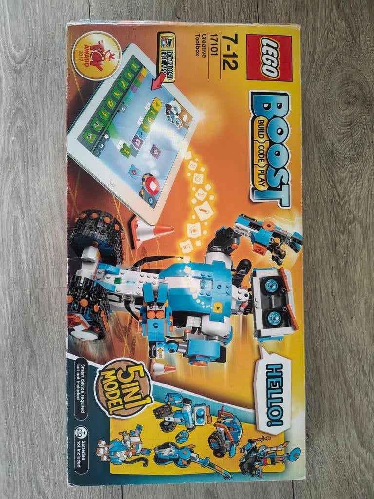 Lego Boost Creative Toolbox 17101 - Compleet, Gebruikt, Lego, Ophalen of Verzenden, Compleet