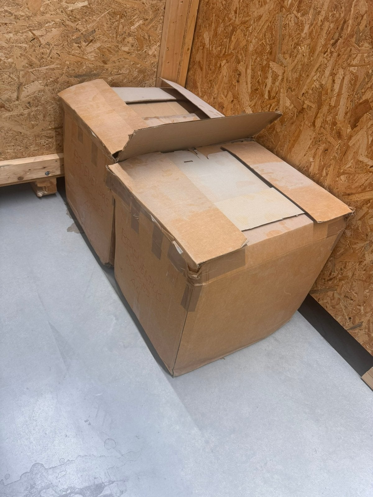 500 stuks - A4 brievenbus verzenddoosjes, Doe-het-zelf en Verbouw, Kratten en Dozen, Doos, Minder dan 35 cm, Minder dan 50 cm