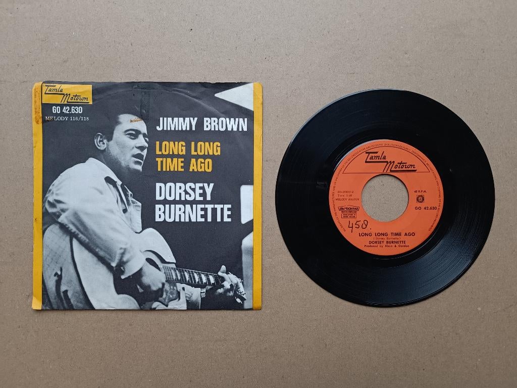Single: Jimmy Brown - Long Long Time Ago (1965), Verzenden, Gebruikt, Pop