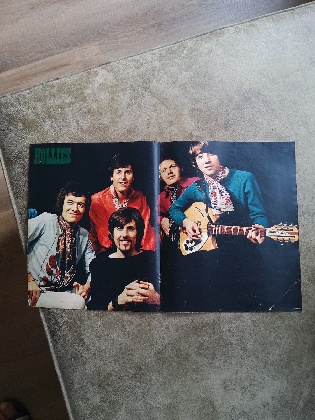 The Hollies;  poster  muziek expres, Ophalen of Verzenden, A1 t/m A3