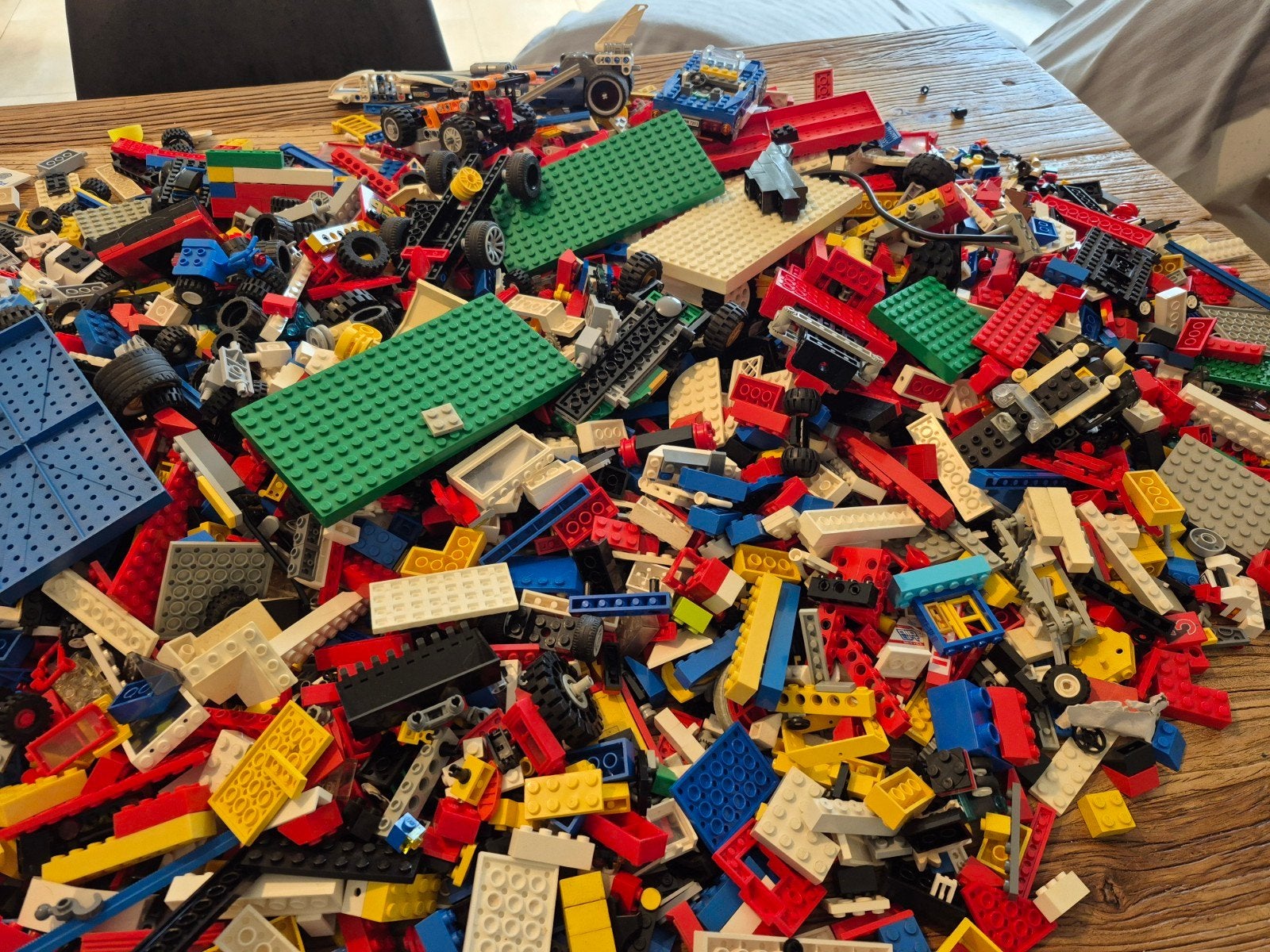 Grote partij diverse LEGO stenen en onderdelen 6 kilo kg, Gebruikt, Inclusief extra onderdelen, Lego, Ophalen of Verzenden