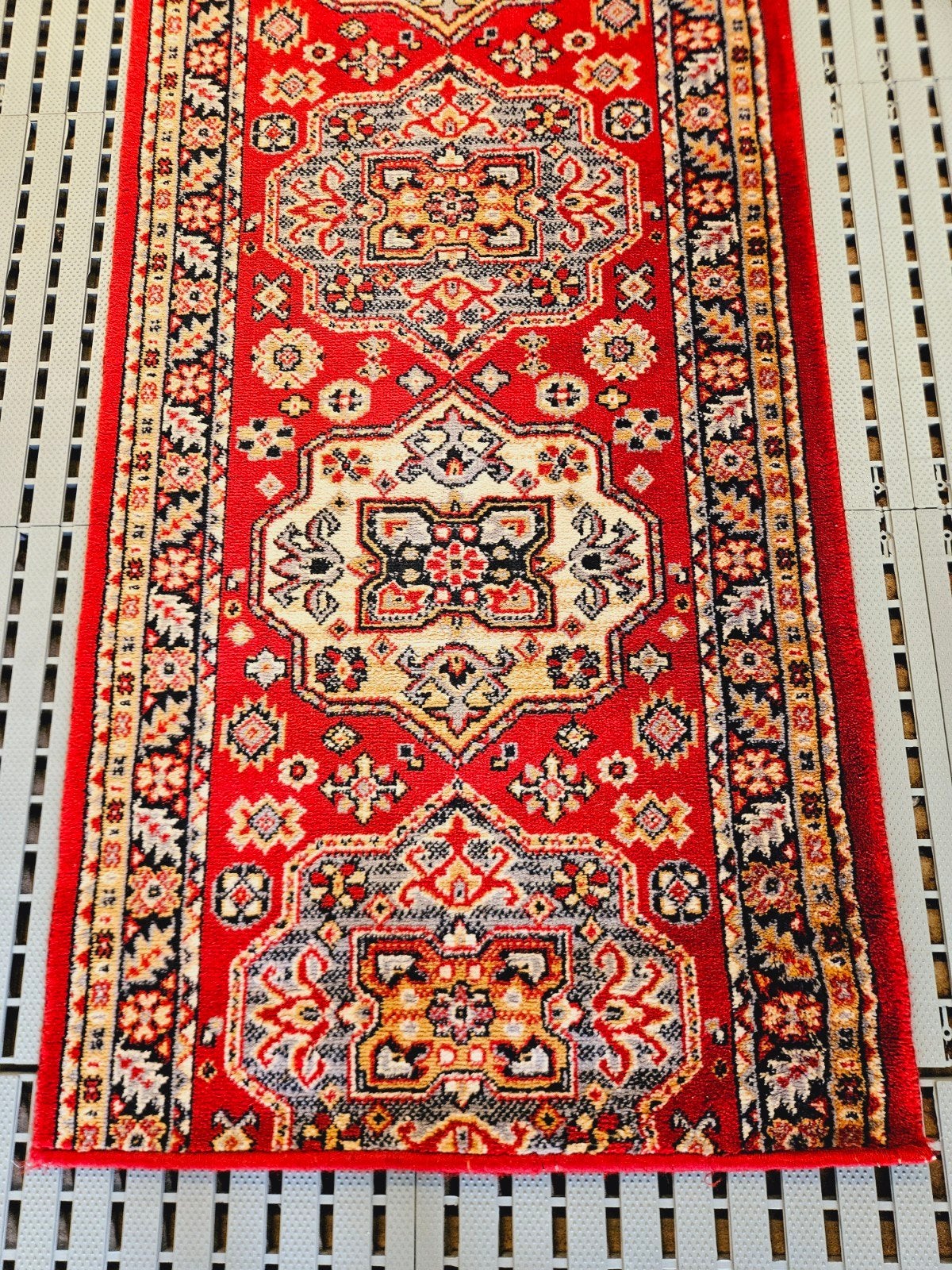 Perzische Loper. Prachtige kleuren en patronen! Weg = Weg!, Perzisch, 200 cm of meer, Zo goed als nieuw, Rechthoekig
