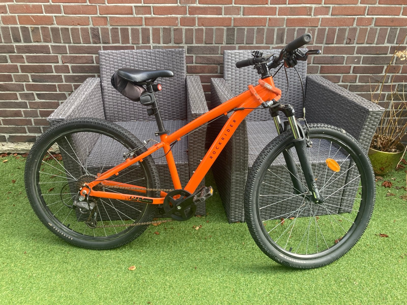 Decathlon Rockrider 500 Mountainbike 26 inch wielen, Fietsen en Brommers, Gebruikt, Hardtail, Schijfrem, Ophalen