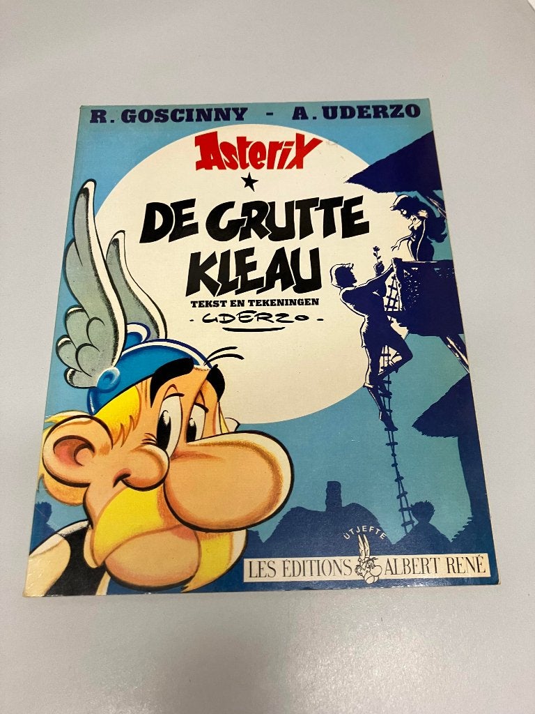 Asterix De grutte Kleau Gocinny, Eén stripboek, Ophalen of Verzenden, Gelezen
