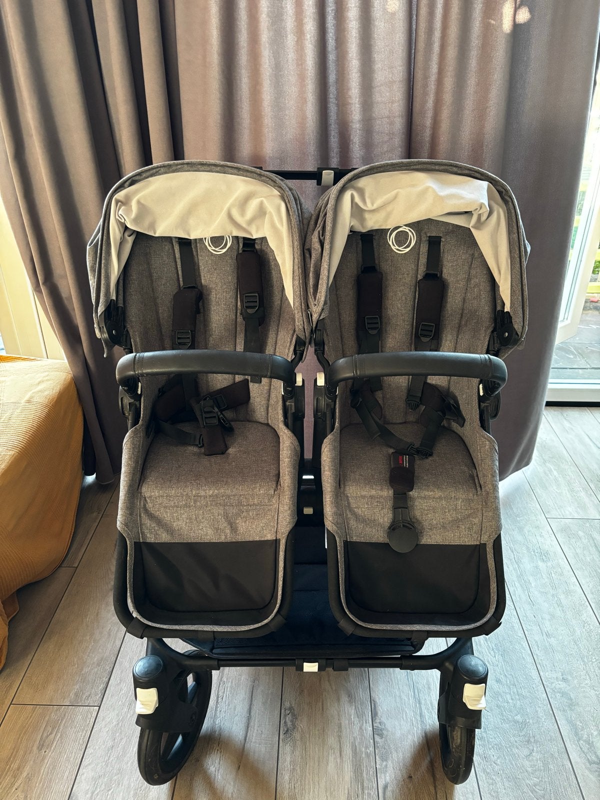 Bugaboo Donkey 5 Duo kinderwagen, Gebruikt, Ophalen, Kinderwagen, Duowagen