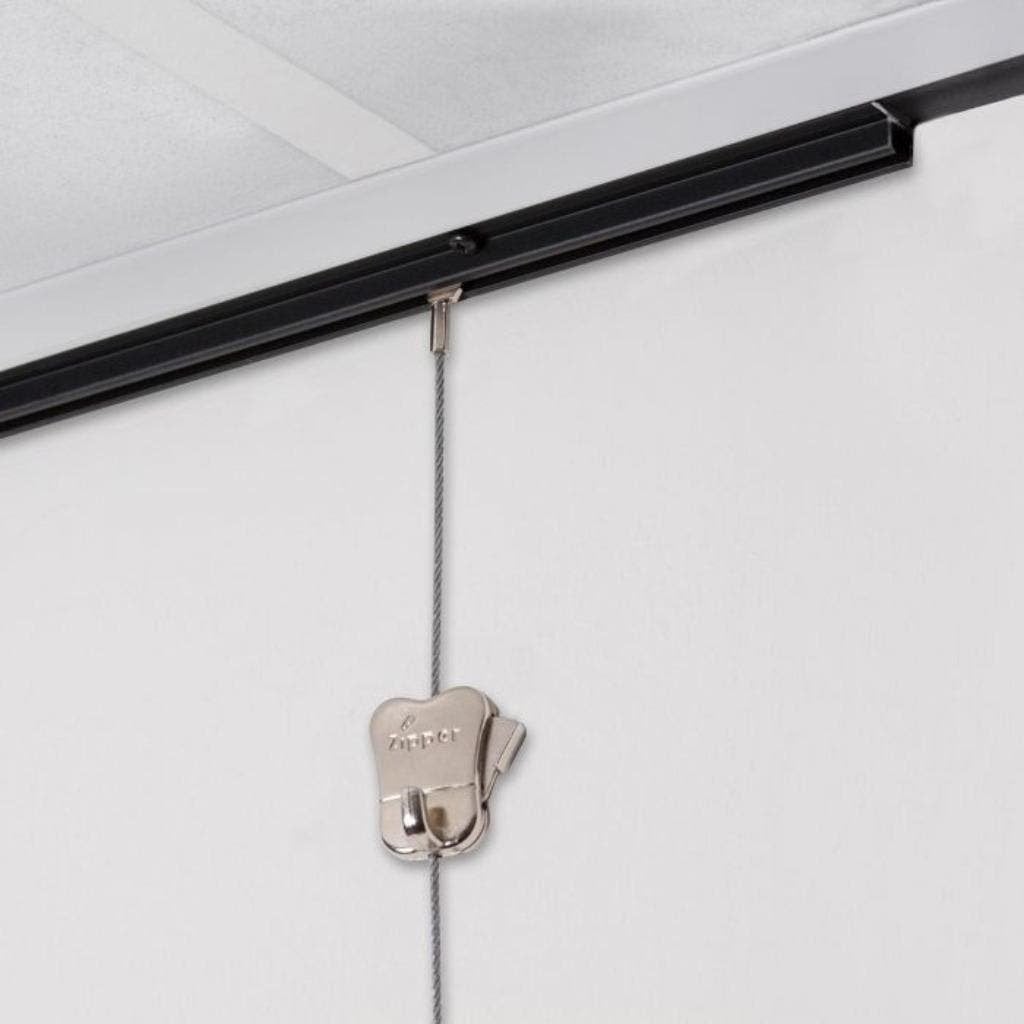 Stas U-Rail  Ophangrail Schilderijen ect.voor systeemplafond, Ophalen, Zo goed als nieuw, 125 cm of meer, Schilderij