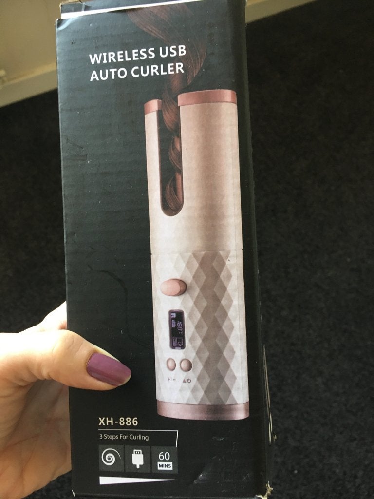 Krultang wireless usb auto curler, Sieraden, Tassen en Uiterlijk, Uiterlijk | Haarverzorging, Ophalen of Verzenden, Zo goed als nieuw