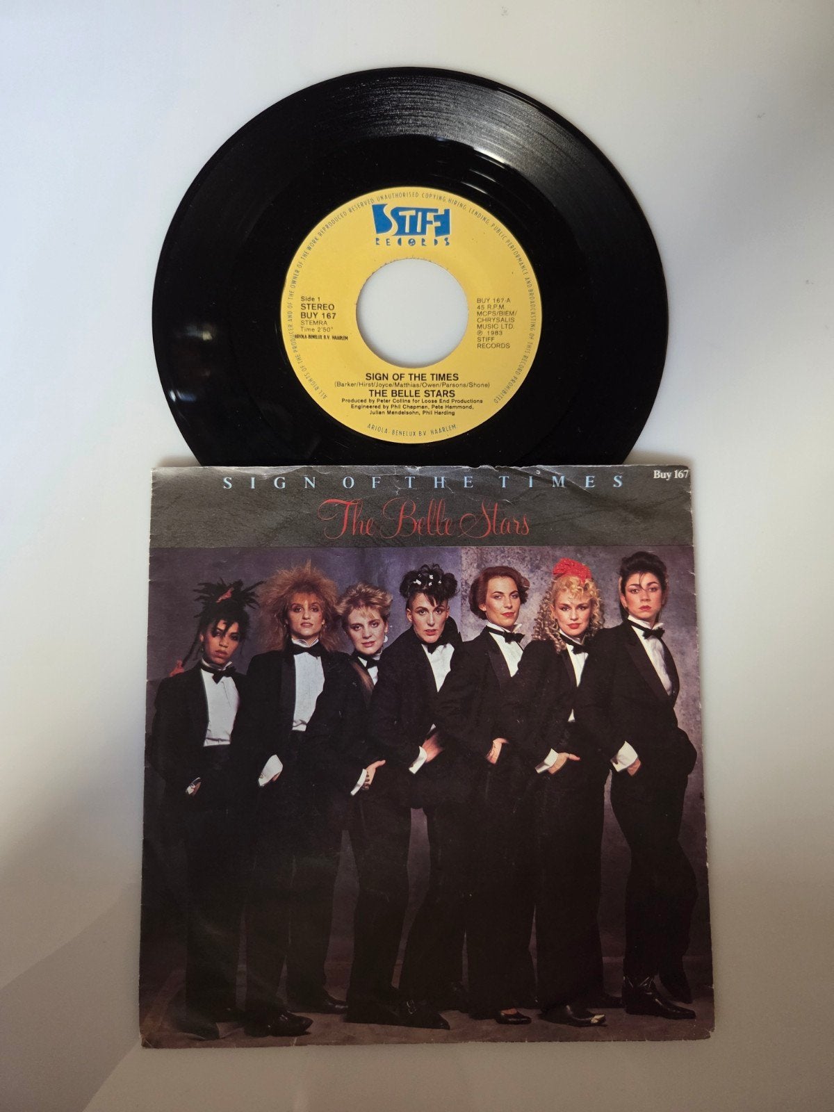 The Belle Stars - Sign of the times, Ophalen of Verzenden, Gebruikt, 7 inch, Pop