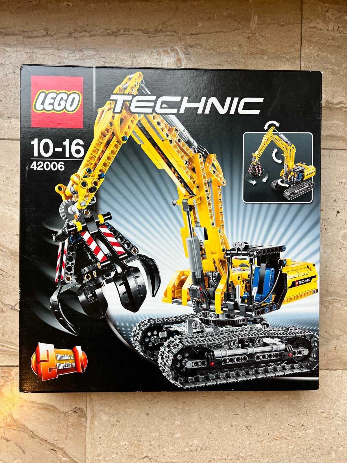 LEGO Technic 42006 Graafmachine met grijper, Ophalen of Verzenden, Nieuw