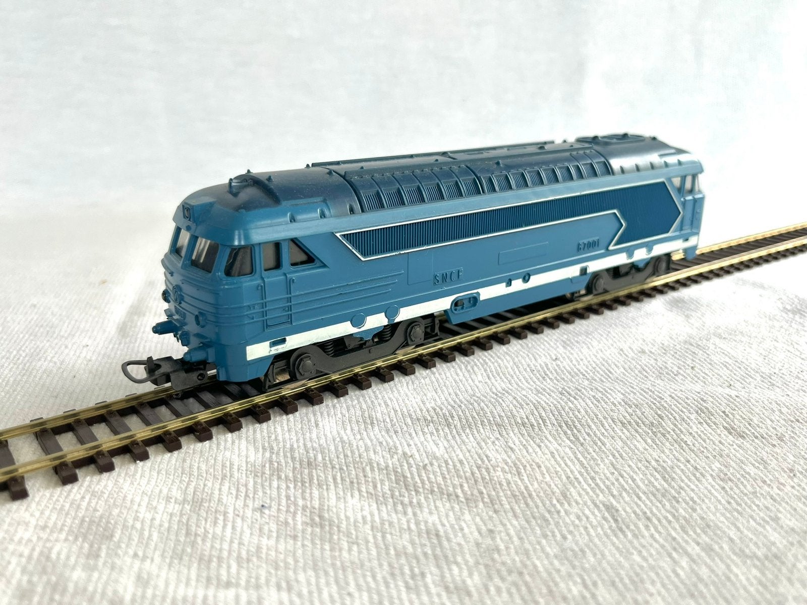 Lima SNCF 67001 diesellok H0, Gebruikt, Ophalen of Verzenden, Analoog, Lima