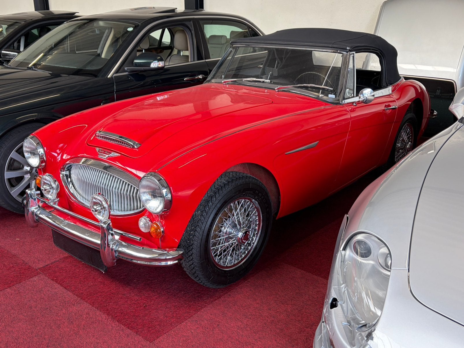 1966 Austin-Healey 3000 MK3 BJ8 - Body off gerestaureerd, Austin, Bedrijf, Handgeschakeld, 2 stoelen