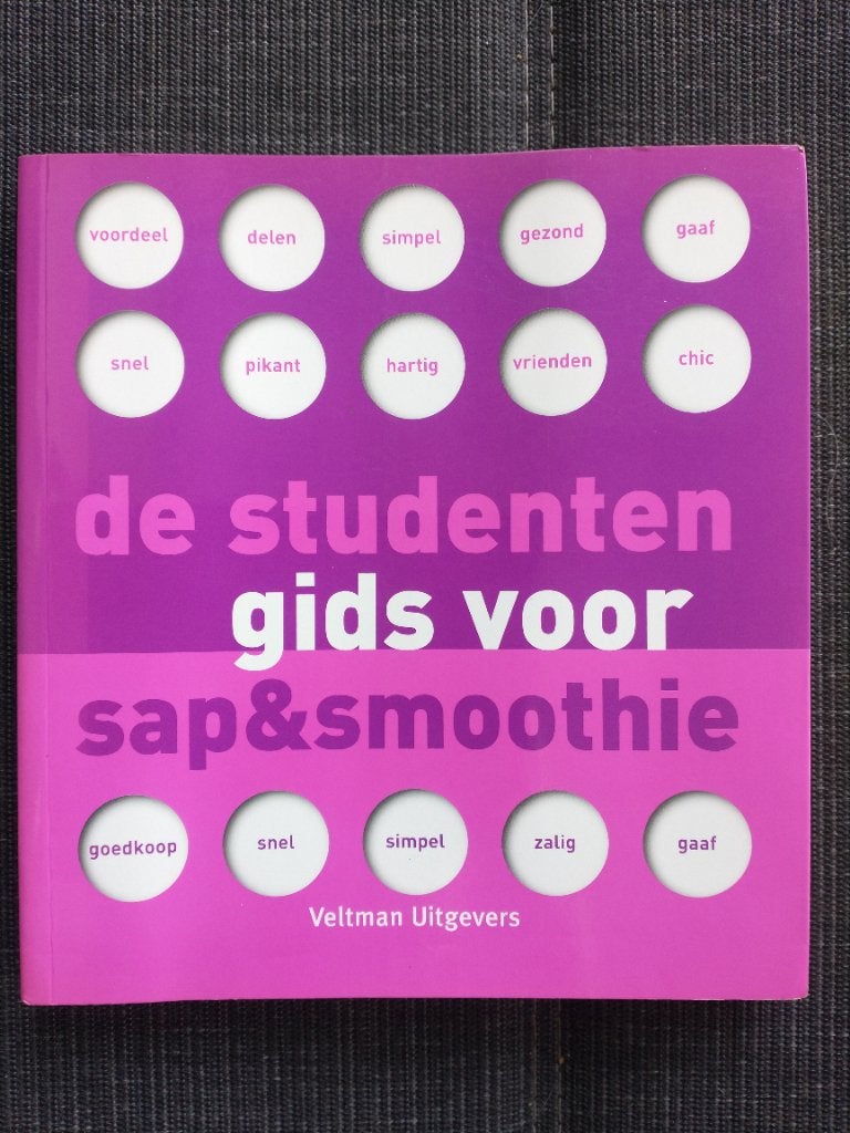 De studenten gids voor sap & smoothie, Verzenden, Zo goed als nieuw