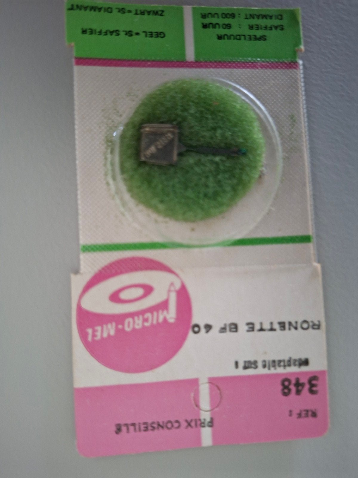 Nieuwe Ronette BF 40 Micro-Mel Platenspeler Naald (348), Ophalen of Verzenden, Nieuw, Overige merken