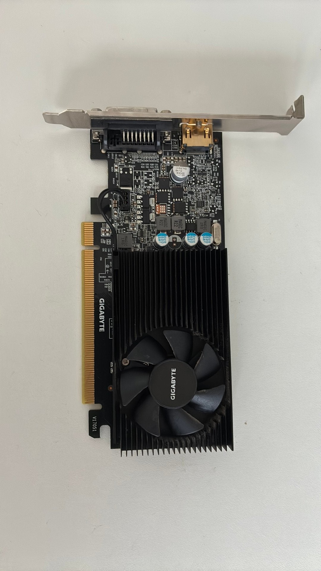 Gigabyte GT 1030 low profile, Computers en Software, Videokaarten, PCI-Express 3, Gebruikt, HDMI, Ophalen of Verzenden