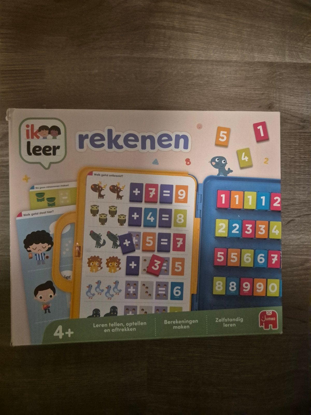 Ik leer rekenen Jumbo - Educatief spel voor kinderen, Ophalen of Verzenden, Zo goed als nieuw, Rekenen